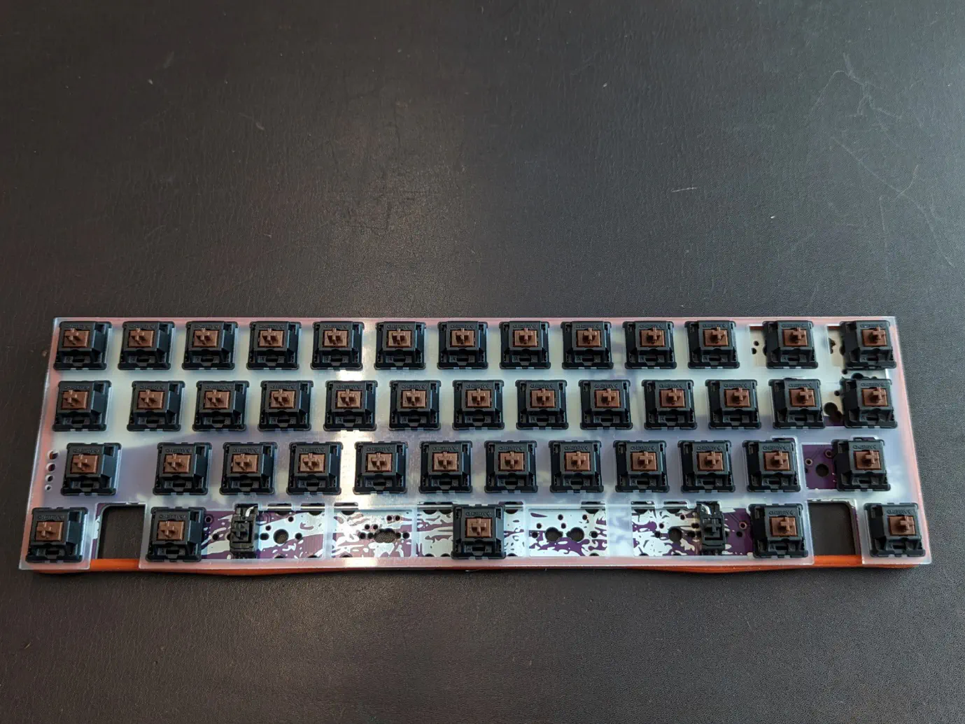 PCB and oring assembly